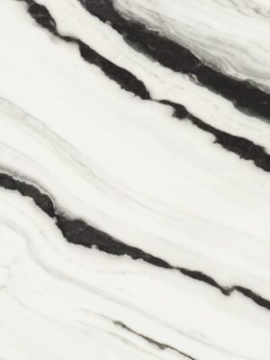 White and marble bathroom close up