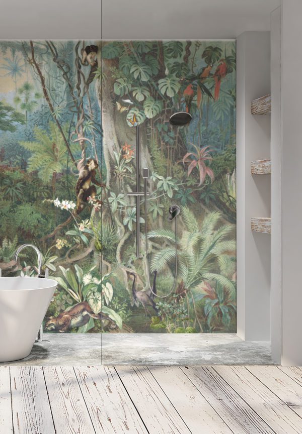 Jungle wall paper mural