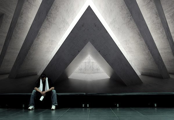 Prism Light 3D Mural