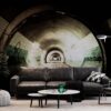 Subway Road Tunnel 3D Mural