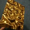 Gold Water Ripple Panel