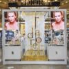 Jadore showcase - Gold Water Ripple metal panels