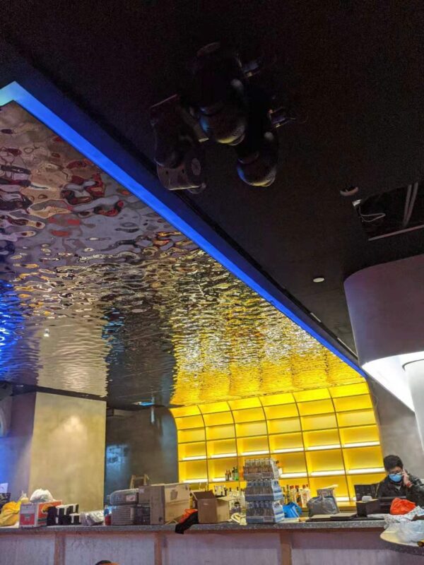 Stainless Steel Water Ripple Wall Panel and Ceiling Panel
