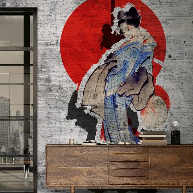 'Colors speak louder than words.' Have a look at our Mural Art collection! 😍#mural #muralart #staab #staabdecor #loveart #wall #wallpaper #colors #viral #fyp