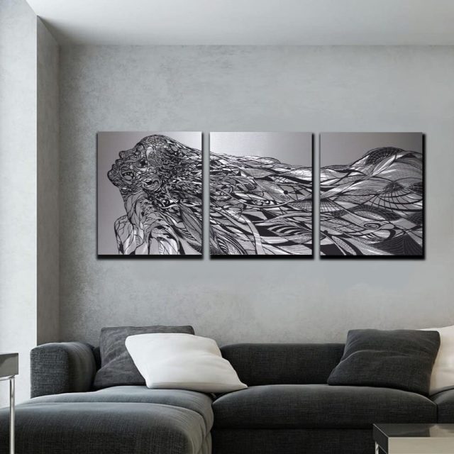 These artistically crafted wall murals will add a touch of class to any décor.#wallmurals #stainlesssteel #murals #staab #staabdecor #australia #art #decor #wallpaper