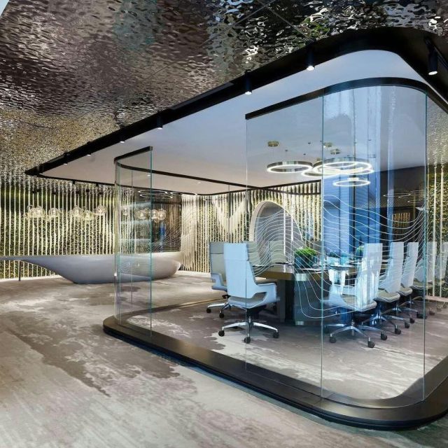 Our stainless steel water ripple collection is a stunning collection of designs that gives an elegant, luxurious quality and natural to any prestigious interior or exterior project.With strong corrosion resistance, Water Ripple can be utilized for the decoration of hallways, ceilings, wall panels, facades, elevator, architectural decoration, water fountain/waterfall features, signboards and so on.#stainlesssteel #waterripple #rippleeffect #staab #staabdecor #decor #interiordesign #exteriordesign #stainless