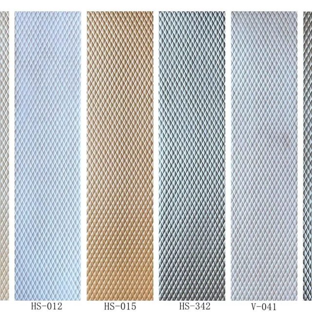 3D Leather Wall Sheet 270cm Length Indoor Soft Decoration for Wall Covering#leather #wallsheet #sheet #3D #wallcover #interior #design #staab #staabdecor #wallcovering