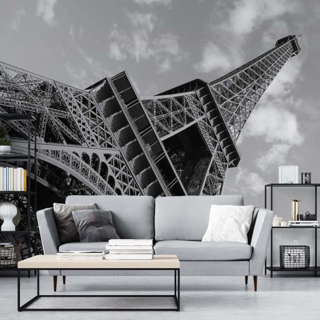 Wall murals adds depth and perspective to a room or office space! 😍#wallmurals #muralart #mural #wallpaper #staabdecor #staab #interiordesign #fyp