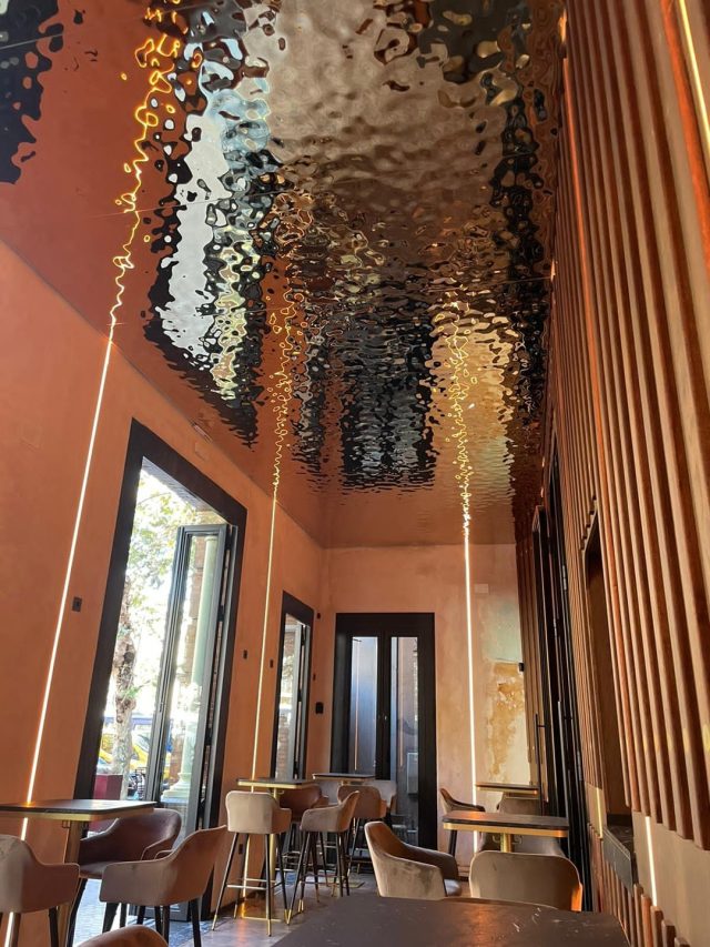 The Original Staab Decor Stainless Steel Water Ripple! This stunning piece adds a touch of elegance and modernity to any space with its unique water ripple design. Plus, it's made of high-quality stainless steel for durability. Beware of imitations and fakes, don't risk your next project! #StaabDecor #SteelWaterRippleDesign"